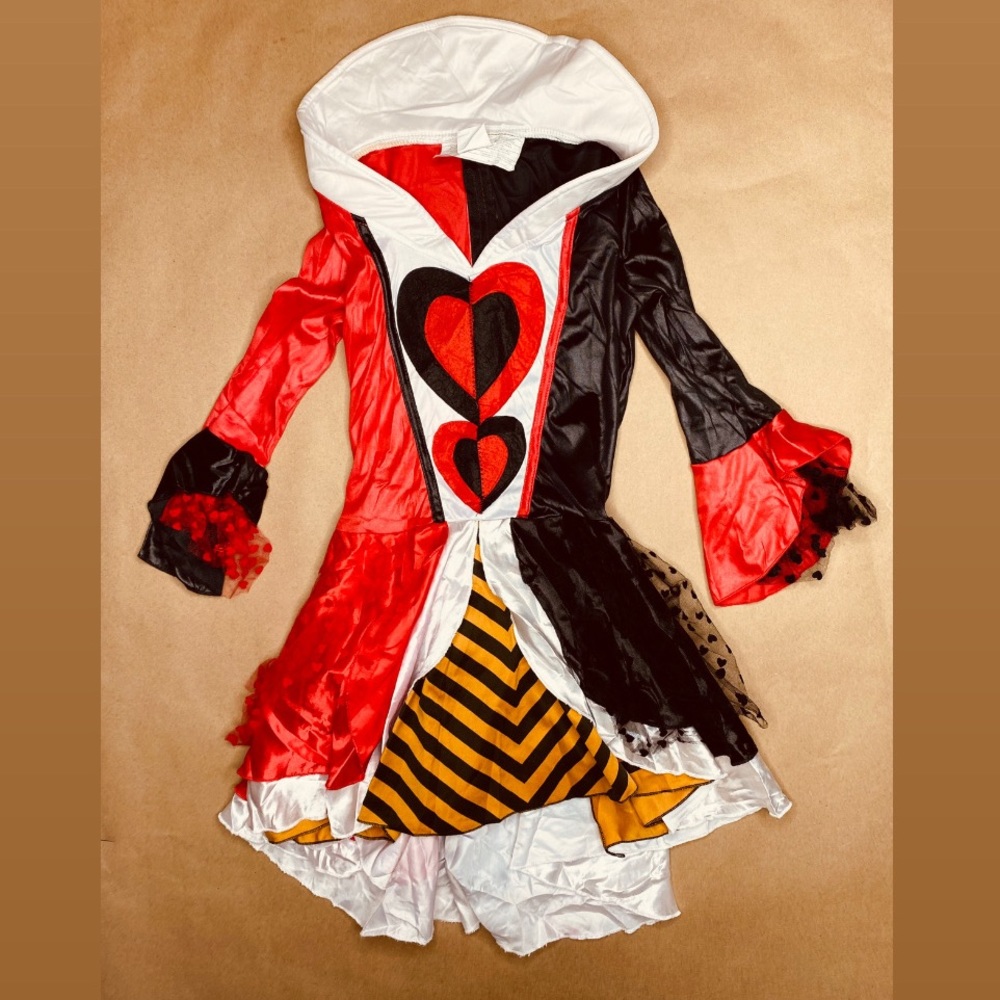 Queen of Hearts Dress Costume